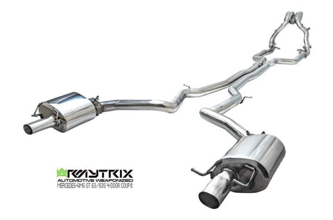Armytrix Stainless Steel Valvetronic Cat Back Exhaust System Mercedes AMG GT 63/GT 63 S 18+