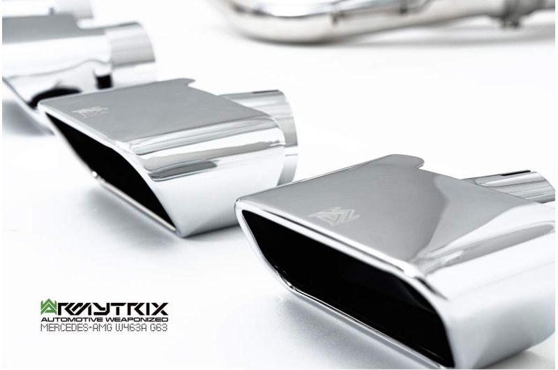 Armytrix Stainless Steel Valvetronic Cat Back Exhaust System Mercedes G63 AMG W463A