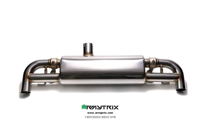 Armytrix Stainless Steel Valvetronic Cat Back Exhaust System Mercedes A45 AMG W176 13-19