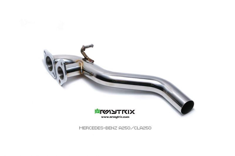 Armytrix Stainless Steel Valvetronic Cat Back Exhaust System Mercedes CLA250 C117/X117 16-19 (4Matic Only)