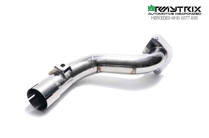 Armytrix Stainless Steel Valvetronic Cat Back Exhaust System Mercedes A35 AMG W177 19+ Hatch