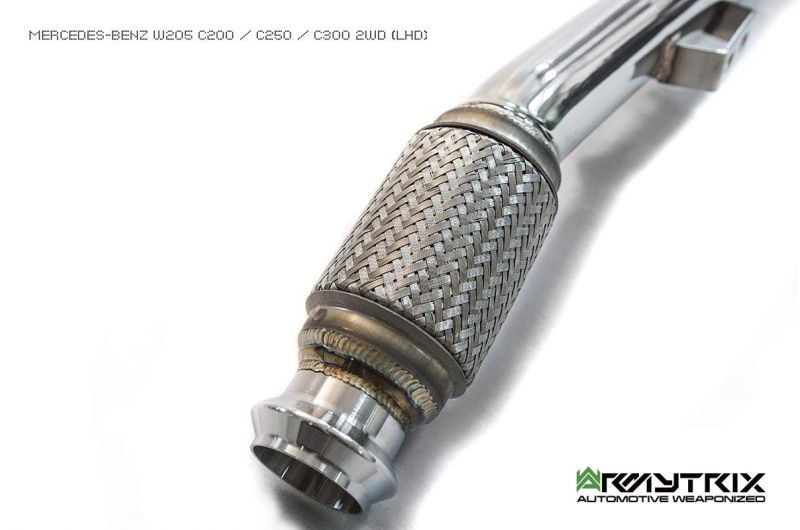 Armytrix Stainless Steel Valvetronic Cat Back Exhaust System Mercedes GLC63/GLC63S X253/C253 20+
