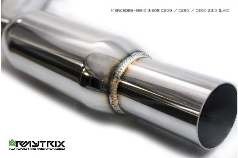 Armytrix Stainless Steel Valvetronic Cat Back Exhaust System Mercedes GLC63/GLC63S X253/C253 20+