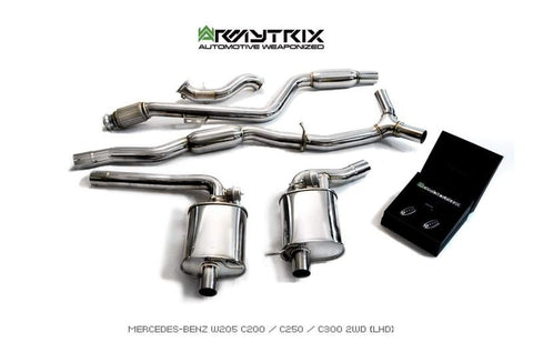 Armytrix Stainless Steel Valvetronic Cat Back Exhaust System Mercedes GLC63/GLC63S X253/C253 20+