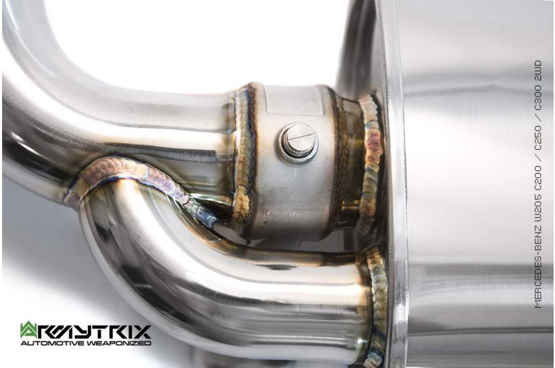 Armytrix Stainless Steel Valvetronic Cat Back Exhaust System Mercedes GLC63/GLC63S X253/C253 20+