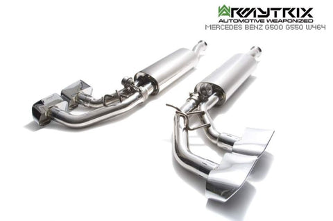 Armytrix Stainless Steel Valvetronic Cat Back Exhaust System Mercedes G500 W463A 18+