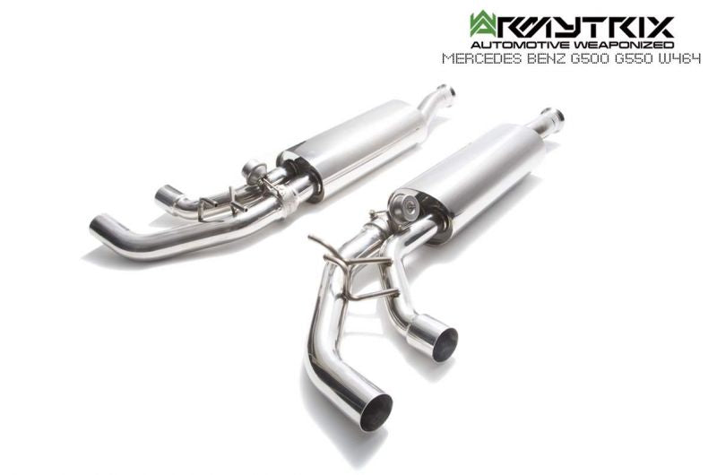 Armytrix Stainless Steel Valvetronic Cat Back Exhaust System Mercedes G500 W463A 18+