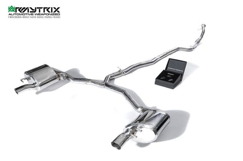 Armytrix Stainless Steel Valvetronic Cat Back Exhaust System Mercedes E200/E250/E300 W213 Saloon/Estate 16+