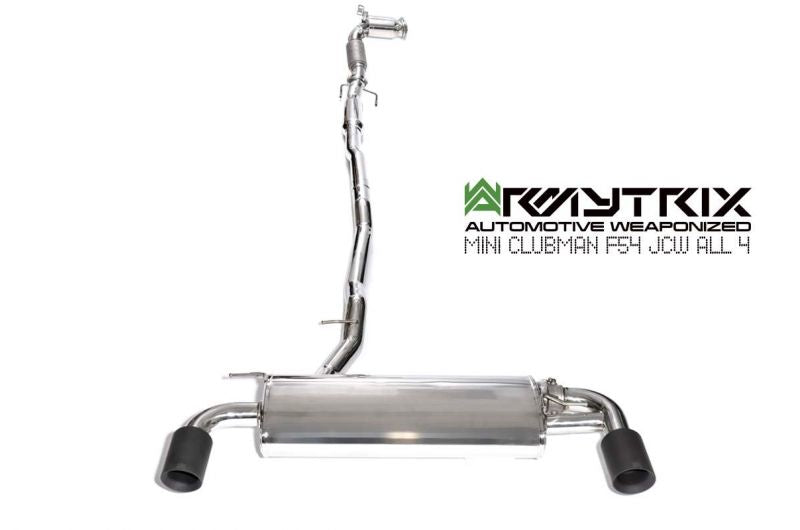 Armytrix Stainless Steel Valvetronic Cat Back Exhaust System Mini Cooper JCW ALL 4 F54 19+ (OPF Only)
