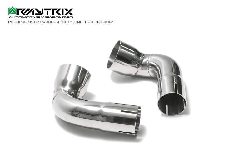 Armytrix Stainless Steel Valvetronic Cat Back Exhaust System (Suits Quad Tip Only) Porsche 911 Carrera/Carrera4/Carrera S/Carrera4S/Carrera GTS 991.2 16-19