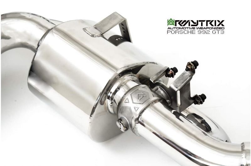 Armytrix Stainless Steel Valvetronic Cat Back Exhaust System Porsche 911 GT3 992 21+