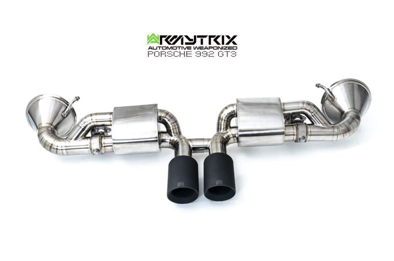 Armytrix Stainless Steel Valvetronic Cat Back Exhaust System Porsche 911 GT3 992 21+