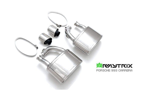 Armytrix Stainless Steel Valvetronic Cat Back Exhaust System Porsche 911 Carrera 993 94-98