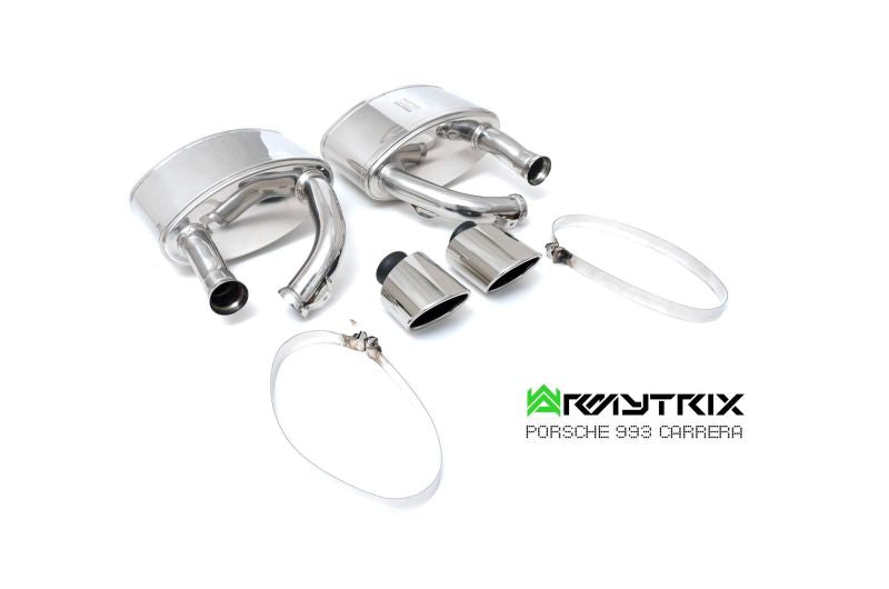 Armytrix Stainless Steel Valvetronic Cat Back Exhaust System Porsche 911 Carrera 993 94-98