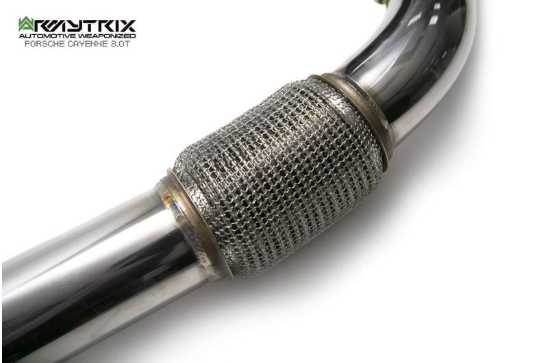 Armytrix Stainless Steel Valvetronic Cat Back Exhaust System Porsche Cayenne E3 3.0T 18+