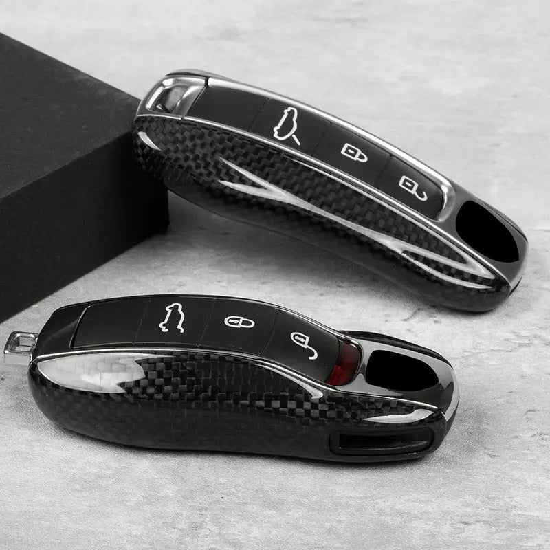 Porsche Key Cover - Carbon Fiber