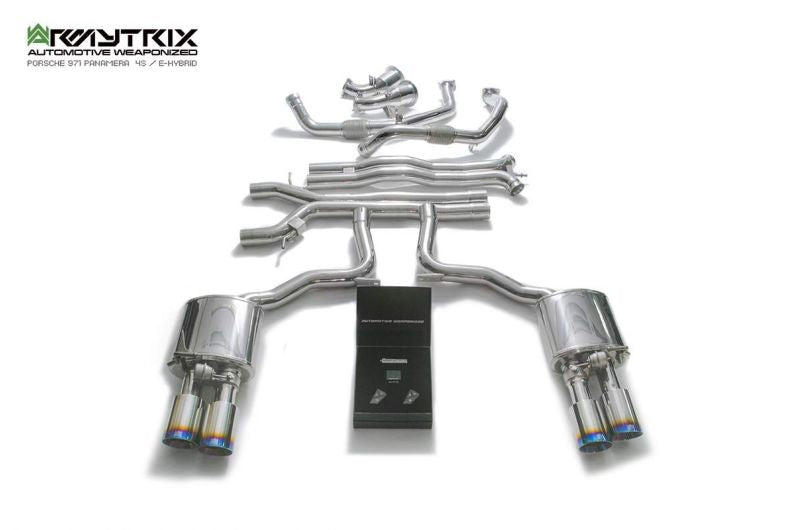Armytrix Stainless Steel Valvetronic Cat Back Exhaust System Porsche Panamera 4S/4S Sport Turismo 971 17+