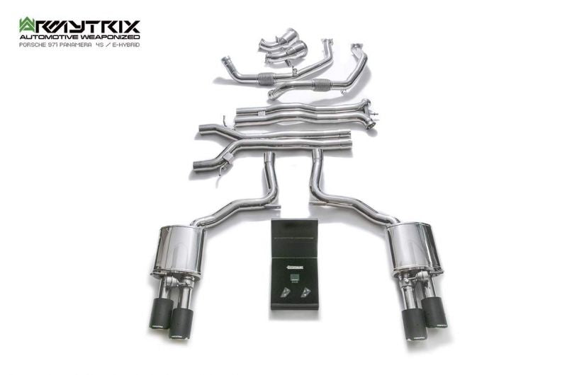 Armytrix Stainless Steel Valvetronic Cat Back Exhaust System Porsche Panamera 4S/4S Sport Turismo 971 17+