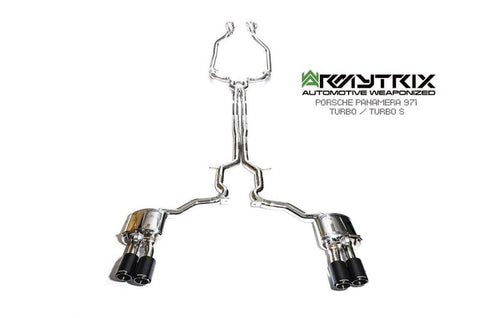 Armytrix Stainless Steel Valvetronic Cat Back Exhaust System Porsche Panamera Turbo/ Turbo Sport/GTS/ GTS Sport 971 17+