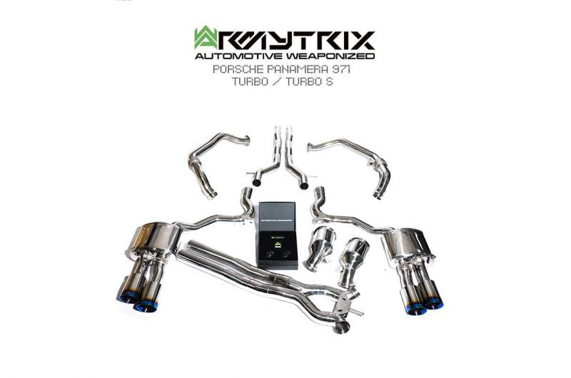 Armytrix Stainless Steel Valvetronic Cat Back Exhaust System Porsche Panamera Turbo/ Turbo Sport/GTS/ GTS Sport 971 17+