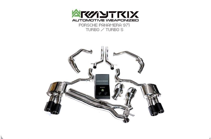 Armytrix Stainless Steel Valvetronic Cat Back Exhaust System Porsche Panamera Turbo/ Turbo Sport/GTS/ GTS Sport 971 17+