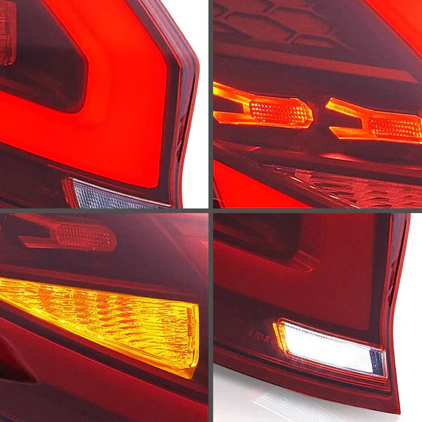 VLAND 2009-2017 FORD FIESTA HATCHBACK WS WT WZ LED SEQUENTIAL TAIL LIGHTS