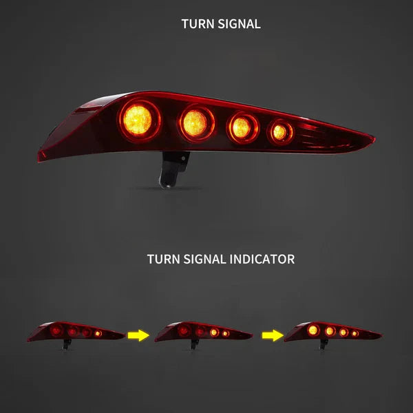 VLAND HERITAGE TAIL LIGHTS FOR TOYOTA GR SUPRA A90 A91