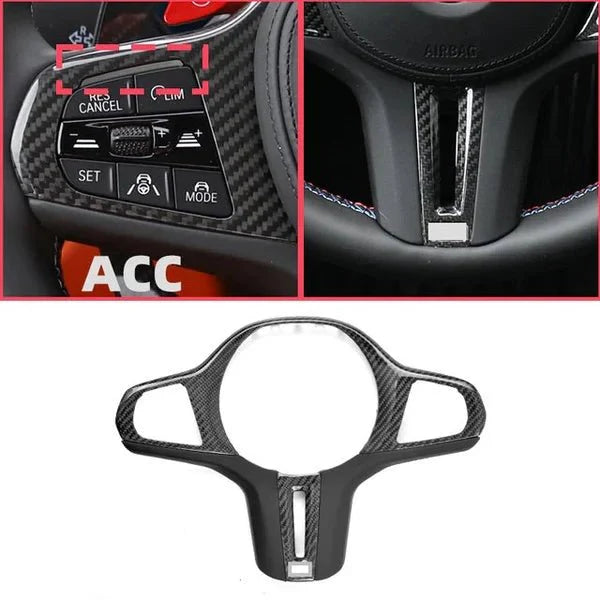 Steering Wheel Trim Carbon Fibre BMW 3 Series G20/G21