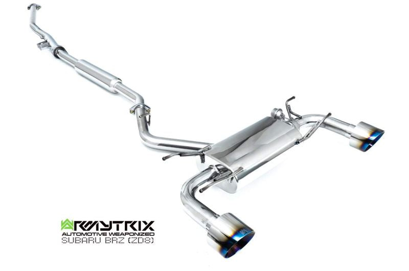 Armytrix Stainless Steel Valvetronic Cat Back Exhaust System Toyota GR86 ZN8 22+/Subaru BRZ ZD8 22+