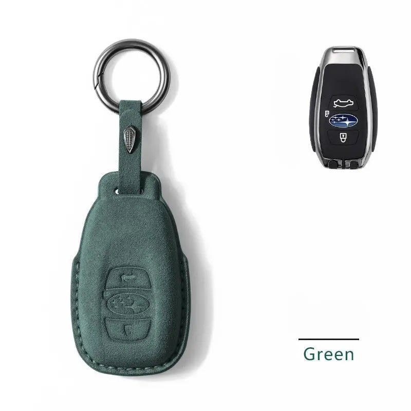 Subaru Key Cover - Alcantara