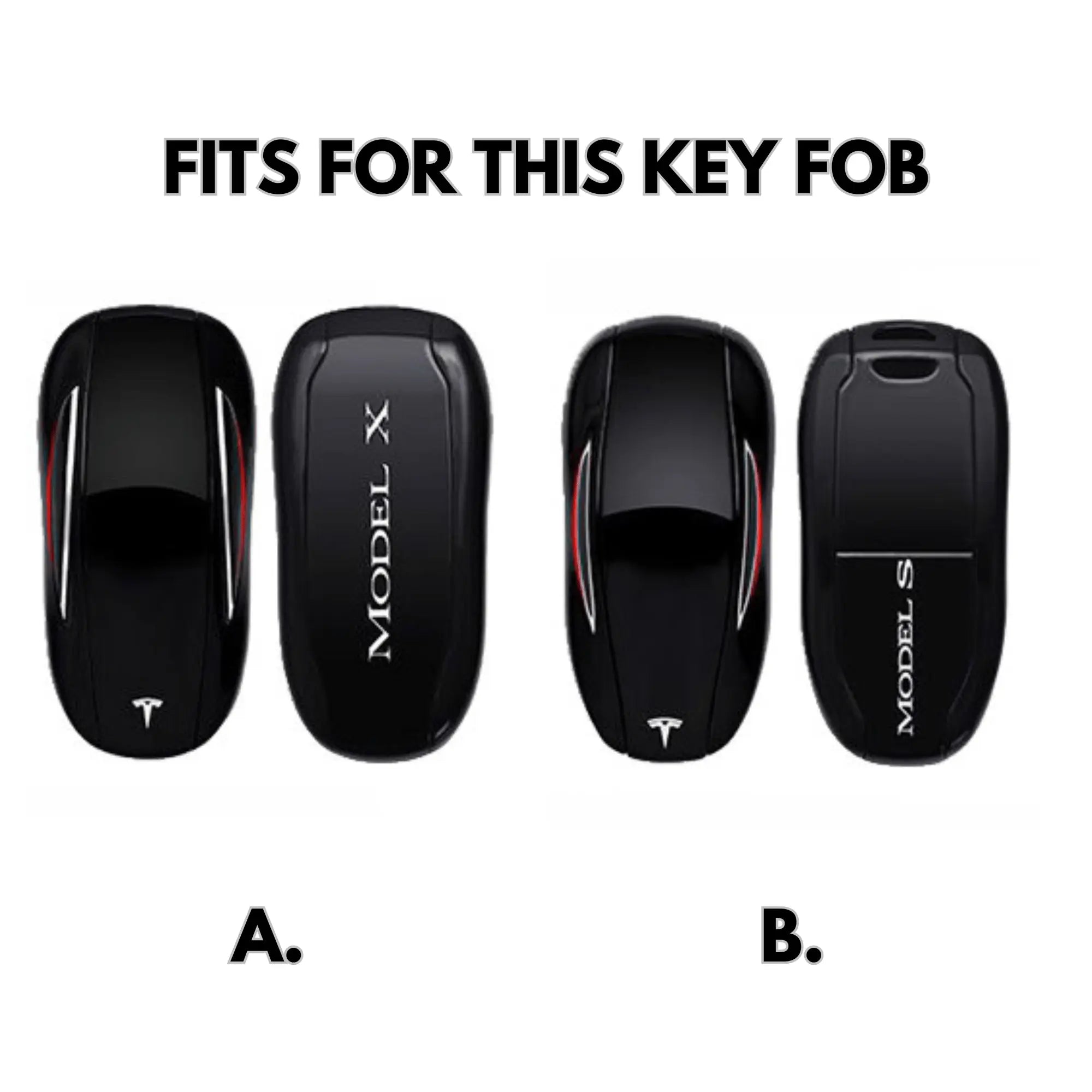 Tesla Key Cover - Alcantara