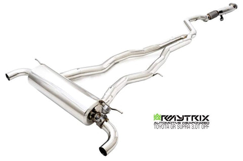 Armytrix Stainless Steel Valvetronic Cat Back Exhaust System Wireless Remote Toyota GR Supra A90/91 OPF 19+ (OPF)