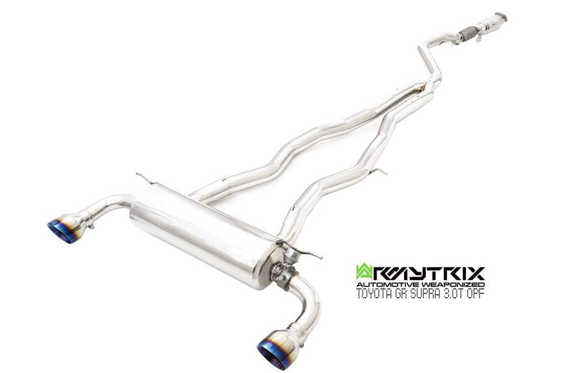 Armytrix Stainless Steel Valvetronic Cat Back Exhaust System Wireless Remote Toyota GR Supra A90/91 OPF 19+ (OPF)