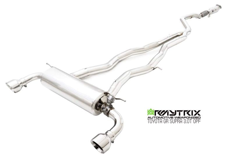 Armytrix Stainless Steel Valvetronic Cat Back Exhaust System Wireless Remote Toyota GR Supra A90/91 OPF 19+ (OPF)