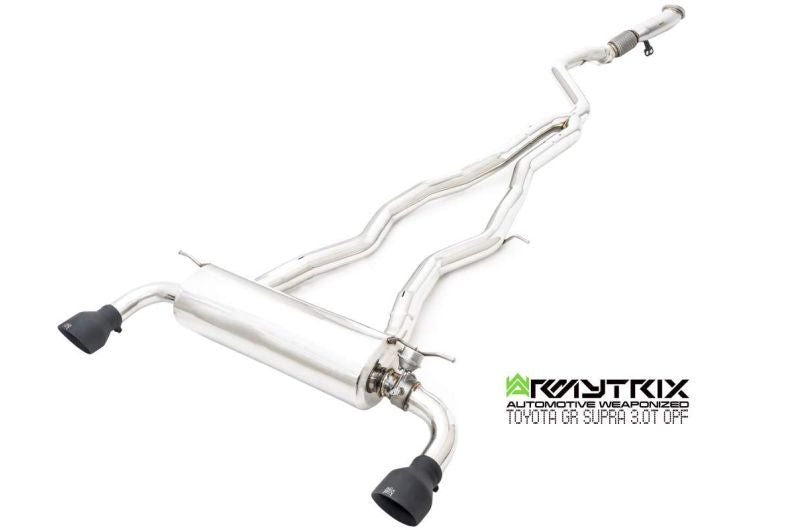 Armytrix Stainless Steel Valvetronic Cat Back Exhaust System Wireless Remote Toyota GR Supra A90/91 OPF 19+ (OPF)