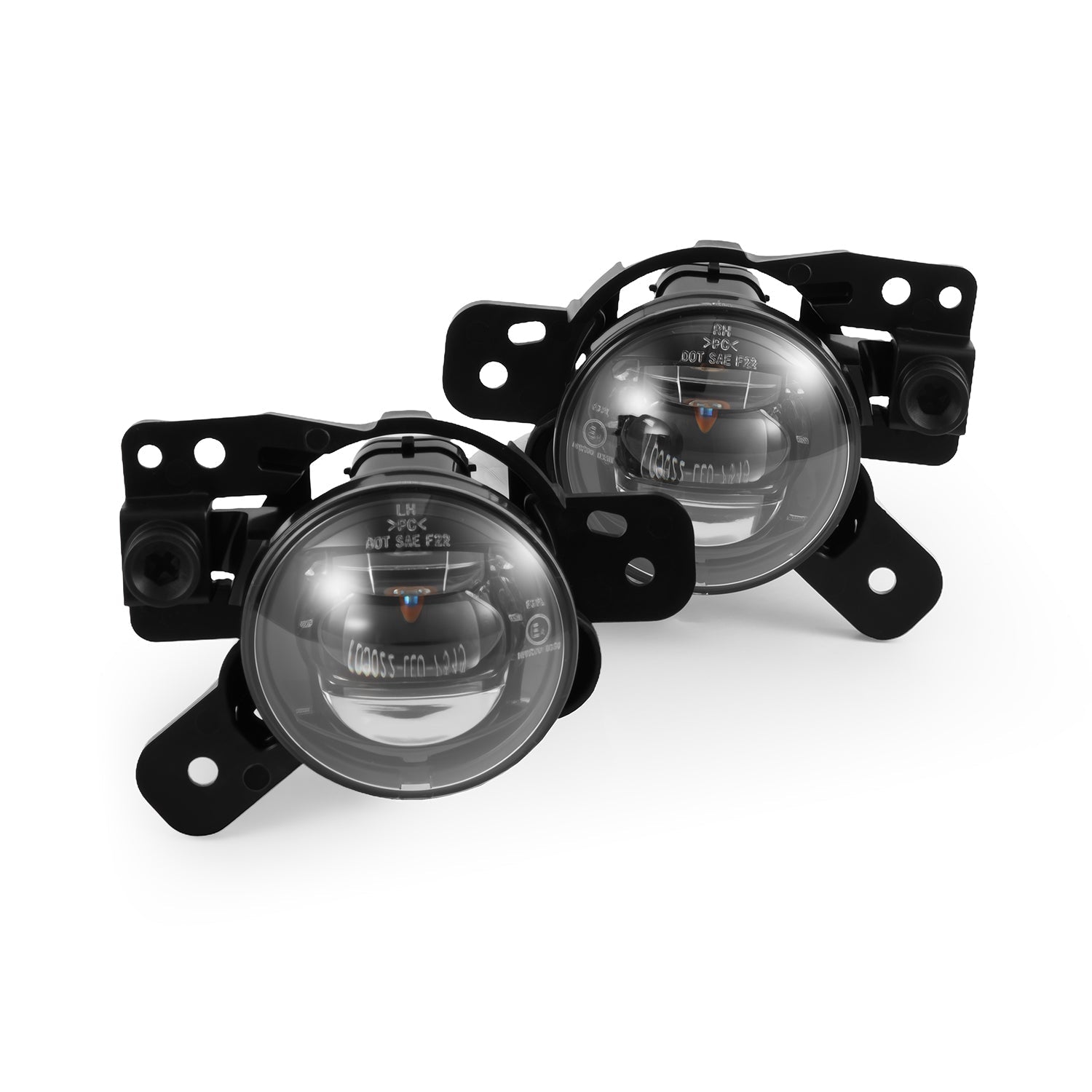 Universal Chevrolet/GMC/Buick LED Projector Fog Lights (Yellow Output Only)