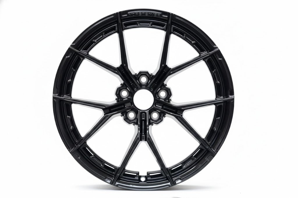WWC VFX | Split-Spoke Flow-Form Wheel – Gloss Black