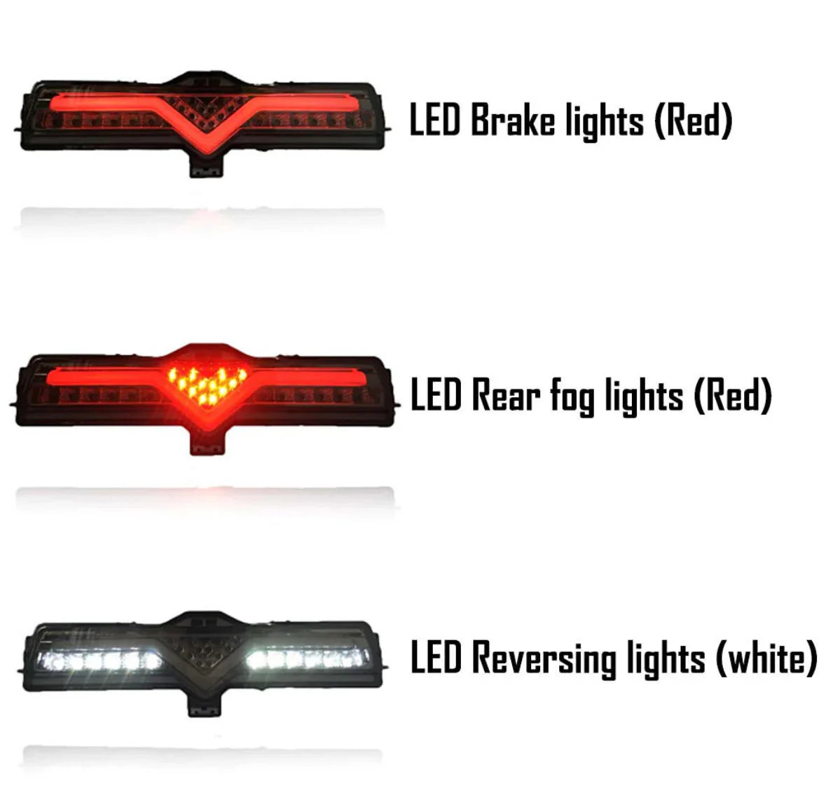 Valenti Style Rear Reverse/ Fog Light (Red) For Toyota 86 ZN6 and Subaru BRZ (12 - 21)