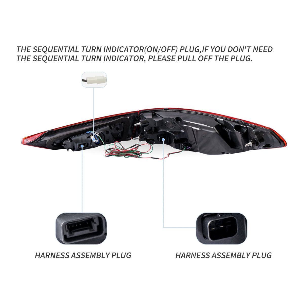 LED Tail Lights CSL Style For 2021-2024 BMW 4-Series M4 G22/G23/G26/G82/G83