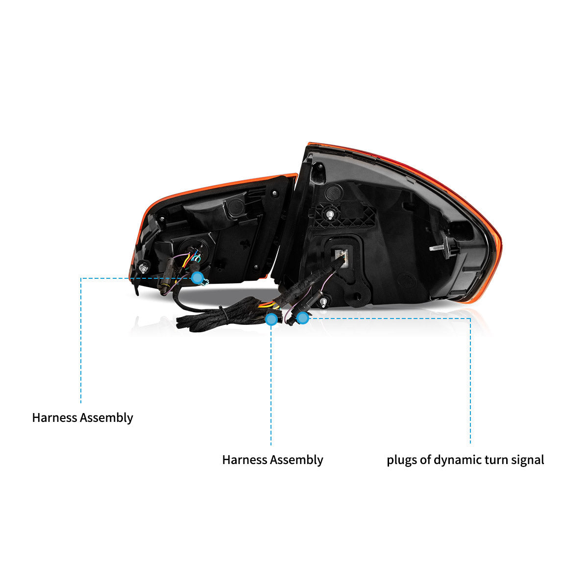 OLED Tail Lights For 2011-2017 BMW 5 Series M5 F10/F18