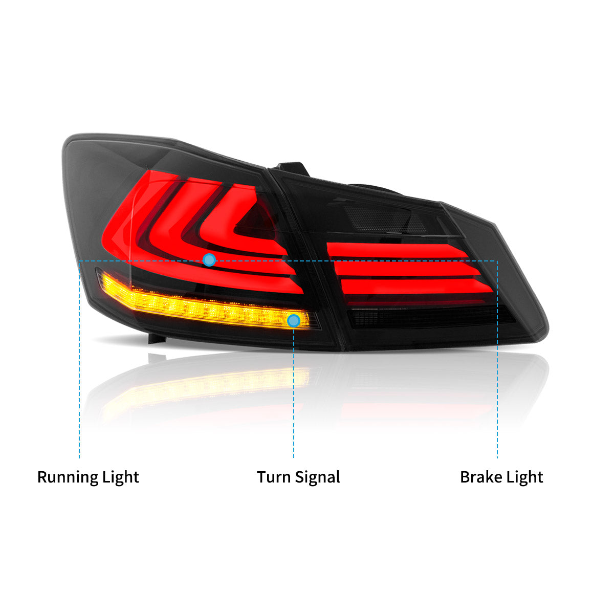 LED Tail Lights for 2013-2015 Honda Accord