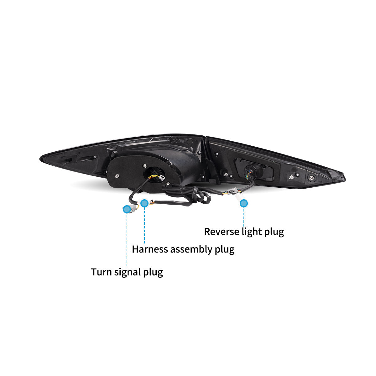 Full LED Tail Lights For 2014-2018 Mazda 3 Axela Sedan