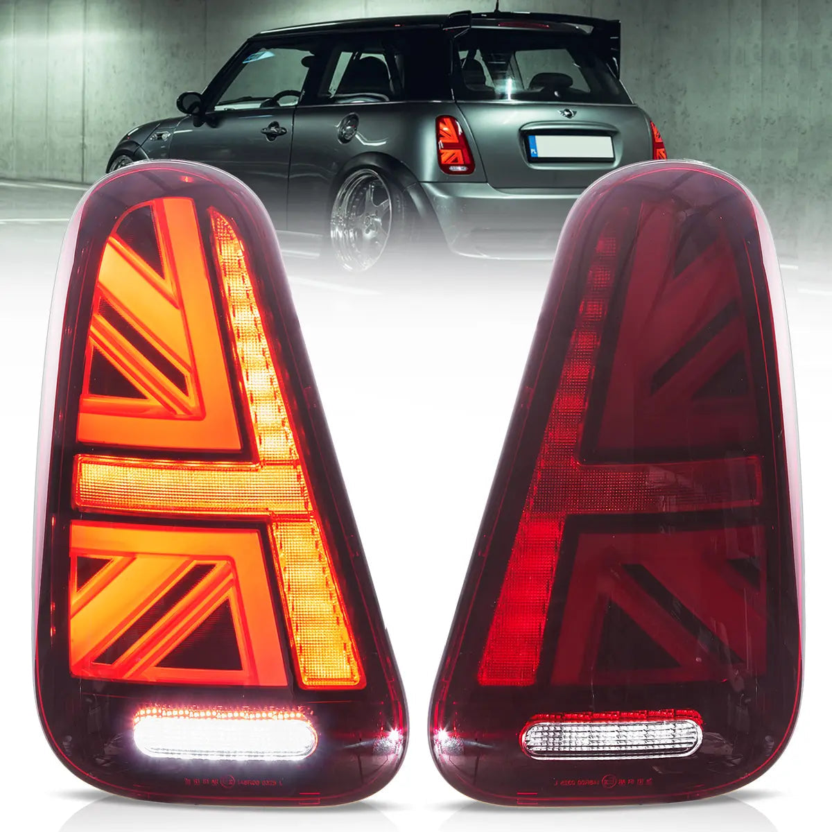 LED Tail Lights For 2001-2006 Mini Cooper R50 R52 R53