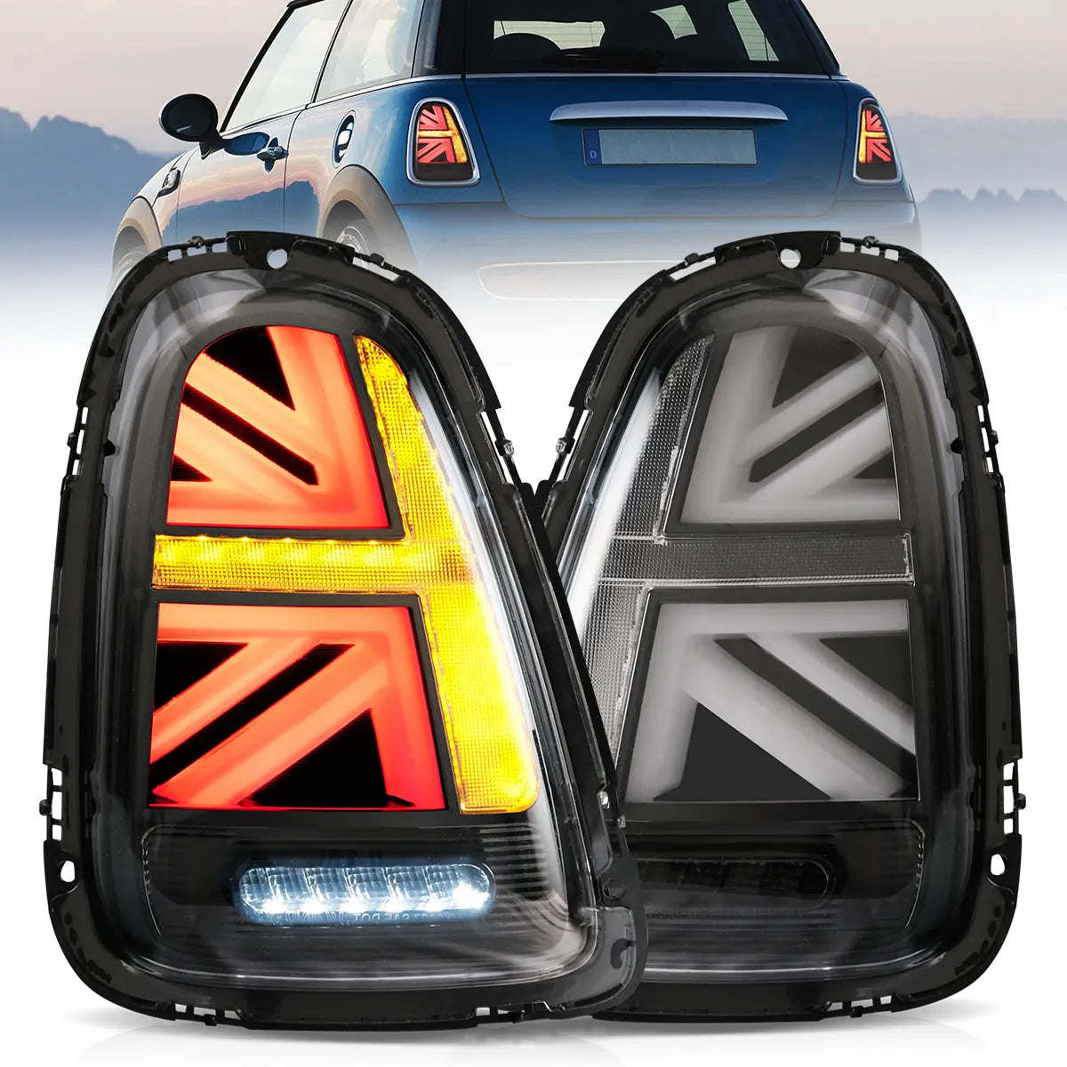 LED Tail Lights For 2007-2013 Mini Cooper R Series 2th Gen(R56-R59)