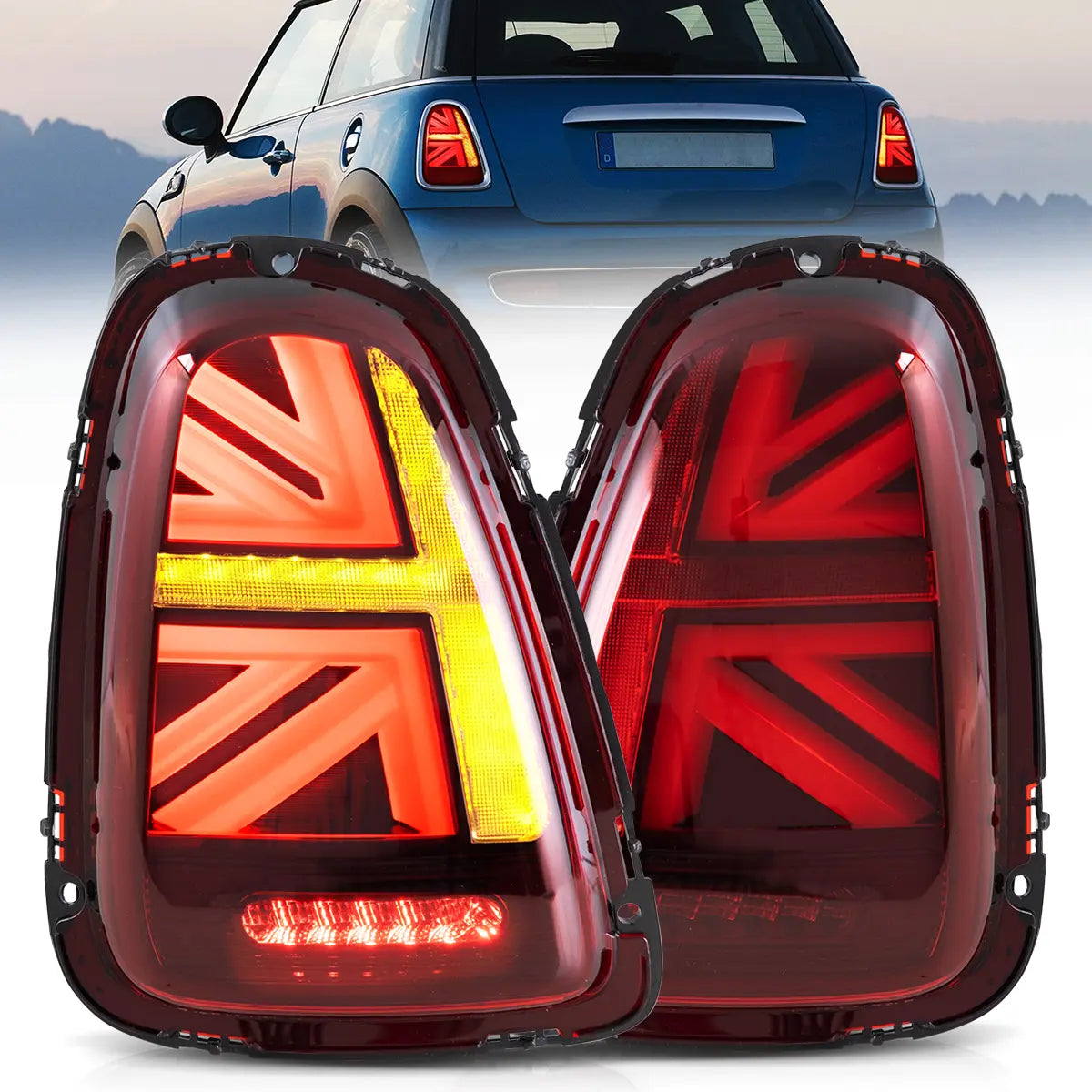 LED Tail Lights For 2007-2013 Mini Cooper R Series 2th Gen(R56-R59)