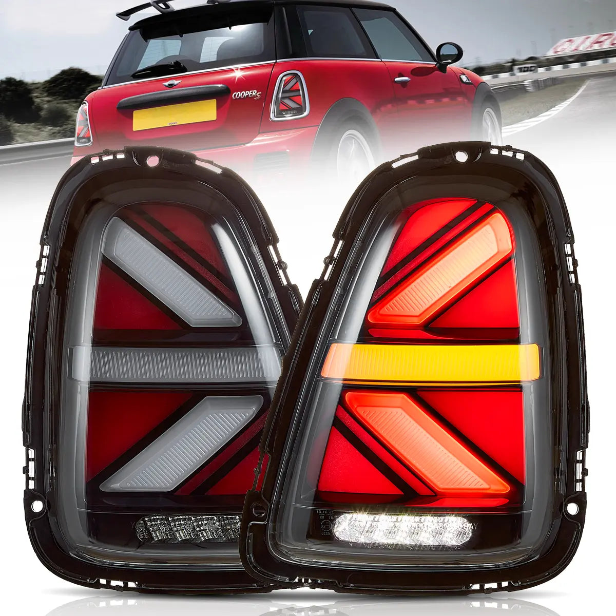LED Tail Lights For 2007-2013 Mini Cooper(Hatch) R56-R59