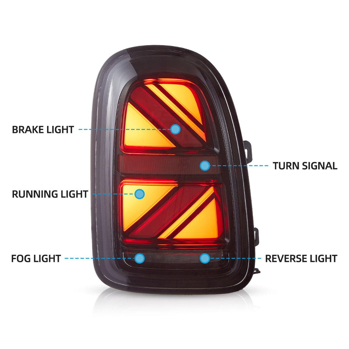LED Tail Lights For 2017-2023 Mini Countryman F60