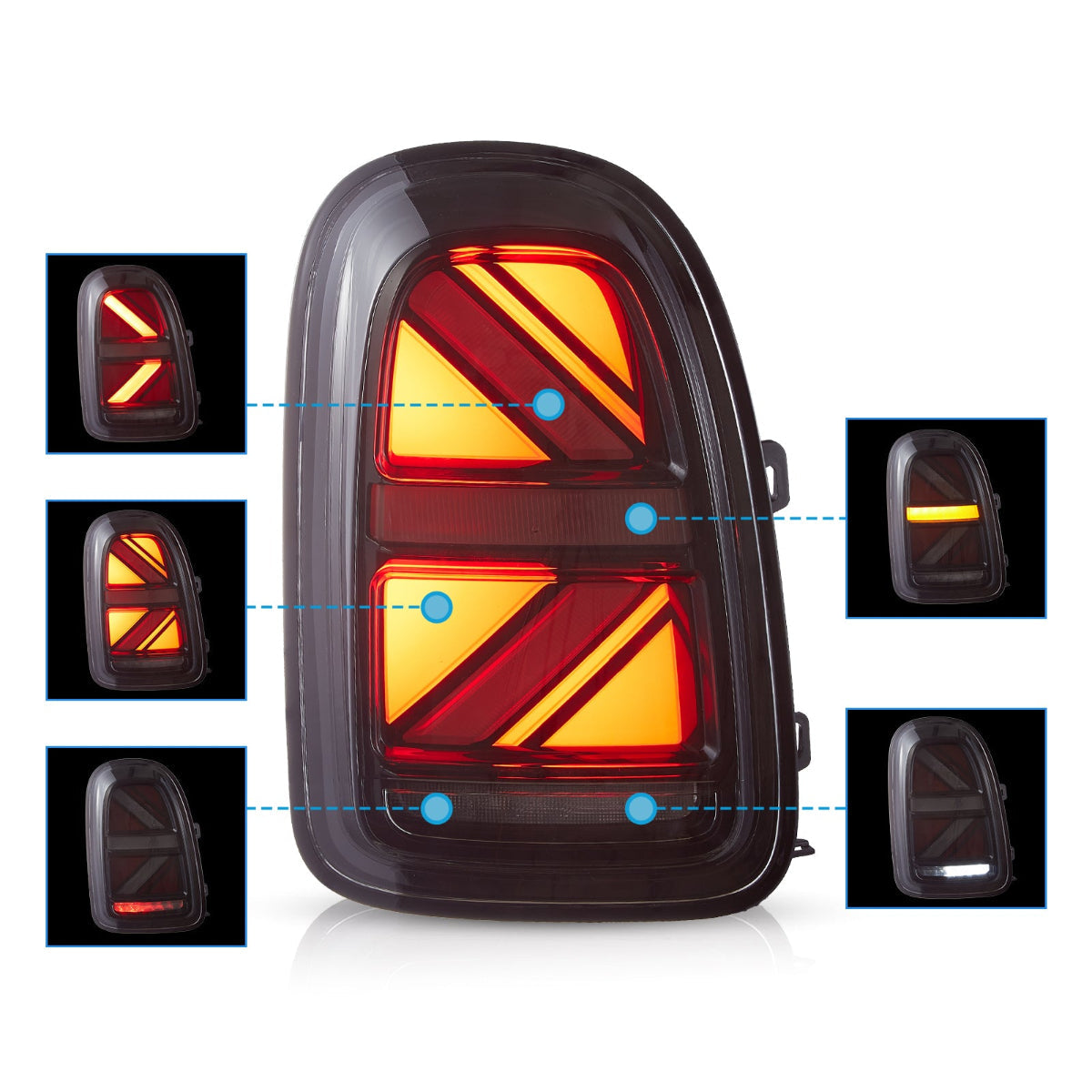 LED Tail Lights For 2017-2023 Mini Countryman F60
