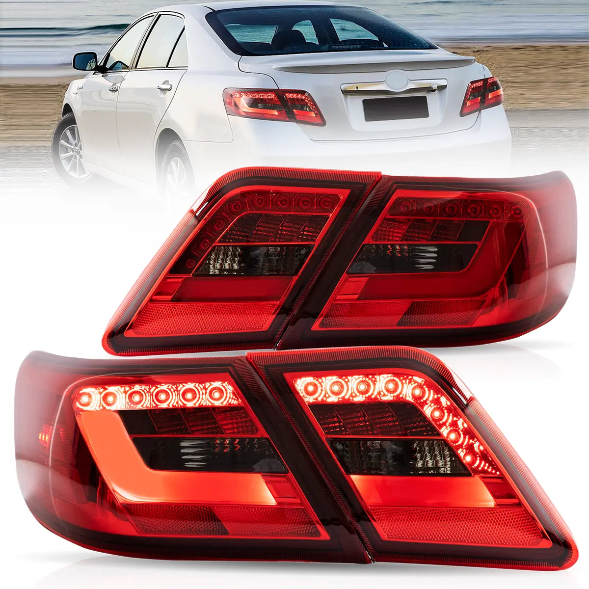 LED Tail Lights For 2007-2011 Toyota Camry