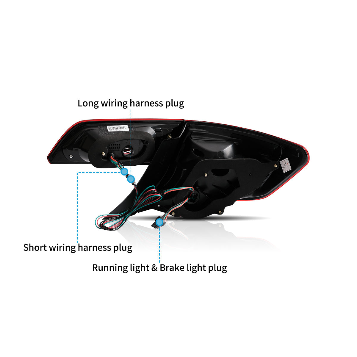 LED Tail Lights For 2012-2014 Toyota Camry Sedan